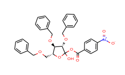 2,3,5-tri-O-benzyl-1-(4-nitrobenzoyloxy)-D-arabinofuranose
