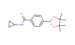 N-(Cyclopropyl)-4-(4,4,5,5-tetramethyl-1,3,2-dioxaborolan-2-yl)benzamide