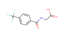 Glycine, N-[4-(trifluoromethyl)benzoyl]-