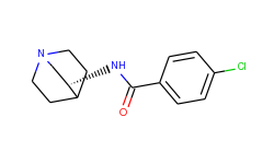 Benzamide, N-(3R)-1-azabicyclo[2.2.2]oct-3-yl-4-chloro-