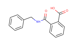 Benzoic acid, 2-[[(phenylmethyl)amino]carbonyl]-