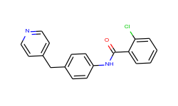 2-Chloro-N-(4-(pyridin-4-ylmethyl)phenyl)benzamide