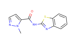 1H-Pyrazole-5-carboxamide, N-2-benzothiazolyl-1-methyl-