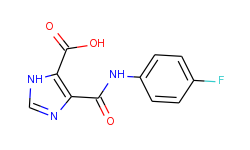 5-(4-fluoro-phenylcarbamoyl)-3h-imidazole-4-carboxylic acid