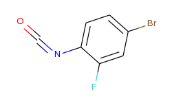 Benzene, 4-bromo-2-fluoro-1-isocyanato-