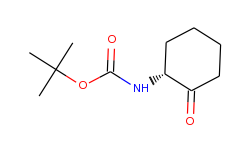 Carbamic acid, (2-oxocyclohexyl)-, 1,1-dimethylethyl ester, (R)-