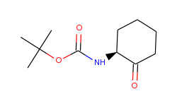 Carbamic acid, (2-oxocyclohexyl)-, 1,1-dimethylethyl ester, (S)-