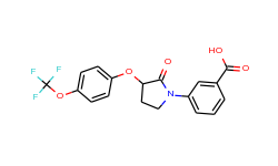 Benzoic acid, 3-[2-oxo-3-[4-(trifluoromethoxy)phenoxy]-1-pyrrolidinyl]-