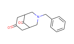 3-benzyl-7-oxo-3-aza-bicyclo[3.3.1] nonane-9-one