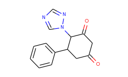 5-phenyl-4-(1h-1,2,4-triazol-1-yl)-1,3-cyclohexanedione