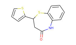 2-(2-thienyl)-2,3-dihydro-1,5-benzothiazepin-4(5h)-one