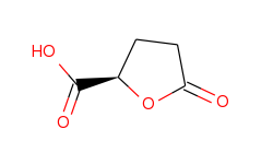 2-Furancarboxylic acid, tetrahydro-5-oxo-, (2R)-