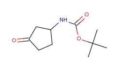 Carbamic acid, (3-oxocyclopentyl)-, 1,1-dimethylethyl ester