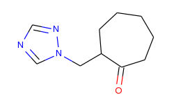 2-(1h-1,2,4-triazol-1-ylmethyl)cycloheptanone