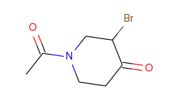 4-Piperidinone, 1-acetyl-3-bromo-