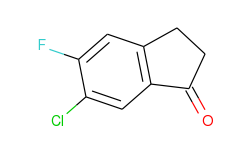1H-Inden-1-one, 6-chloro-5-fluoro-2,3-dihydro-