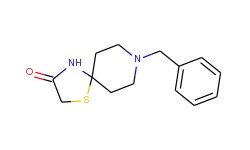 8-benzyl-1-thia-4,8-diazaspiro[4.5]decan-3-one
