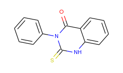 3-phenyl-2-thioxo-2,3-dihydro-4(1h)-quinazolinone