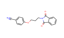4-[3-(1,3-dioxo-1,3-dihydro-2h-isoindol-2-yl)-propoxy]benzenecarbonitrile