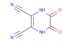 1,4,5,6-tetrahydro-5,6-dioxo-2,3-pyrazinedicarbonitrile