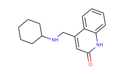 4-cyclohexylaminomethyl-1h-quinolin-2-one