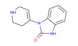 1,3-dihydro-1-(1,2,3,6-tetrahydro-4-pyridinyl)-2h-benzimidazol-2-one