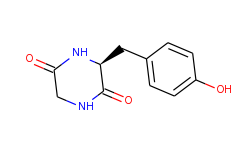 2,5-Piperazinedione, 3-[(4-hydroxyphenyl)methyl]-, (3S)-