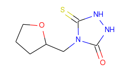 5-mercapto-4-(tetrahydrofuran-2-ylmethyl)-4h-1,2,4-triazol-3-ol