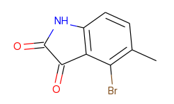 1H-Indole-2,3-dione, 4-bromo-5-methyl-