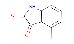 1H-Indole-2,3-dione, 4-methyl-