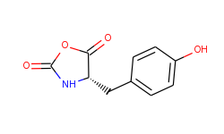 2,5-Oxazolidinedione, 4-[(4-hydroxyphenyl)methyl]-, (4S)-