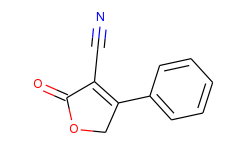 2-oxo-4-phenyl-2,5-dihydro-3-furancarbonitrile