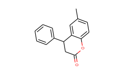 2H-1-Benzopyran-2-one, 3,4-dihydro-6-methyl-4-phenyl-