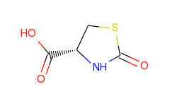 4-Thiazolidinecarboxylic acid, 2-oxo-, (4R)-