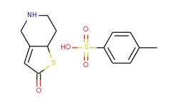thieno[3,2-c]pyridin-2(4h)-one,5,6,7,7a-tetrahydro-,4-methylbenzenesulfonate (1:1)