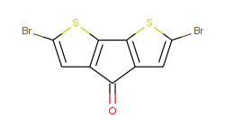 4H-Cyclopenta[2,1-b:3,4-b']dithiophen-4-one, 2,6-dibromo-