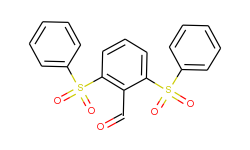 2,6-bis(benzenesulfonyl)benzaldehyde