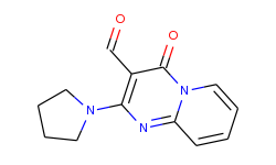 4-oxo-2-pyrrolidin-1-yl-4h-pyrido[1,2-a]-pyrimidine-3-carbaldehyde