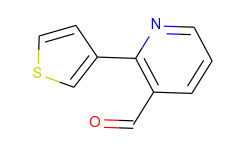 2-(3-thienyl)nicotinaldehyde