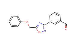 3-[5-(phenoxymethyl)-1,2,4-oxadiazol-3-yl]-benzaldehyde