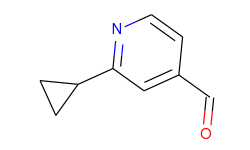 2-cyclopropylisonicotinaldehyde