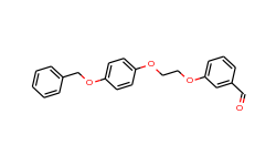 3-{2-[4-(benzyloxy)phenoxy]-ethoxy}benzenecarbaldehyde
