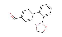 2-(1,3-dioxolan-2-yl)[1,1-biphenyl]-4-carbaldehyde