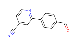 2-(4-formylphenyl)isonicotinonitrile
