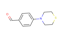 4-(1,4-thiazinan-4-yl)benzenecarbaldehyde