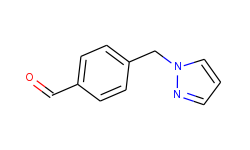4-pyrazol-1-ylmethyl-benzaldehyde