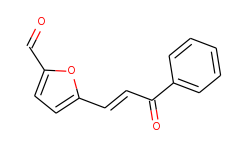 5-(3-oxo-3-phenyl-1-propenyl)-2-furaldehyde
