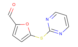 5-(pyrimidin-2-ylsulfanyl)-furan-2-carbaldehyde