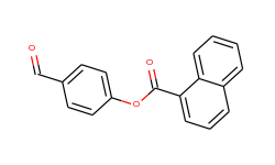 4-formylphenyl 1-naphthoate