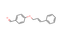 4-{[(2e)-3-phenylprop-2-enyl]oxy}benzaldehyde